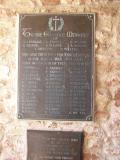 St Thomas of Canterbury (roll of honour)